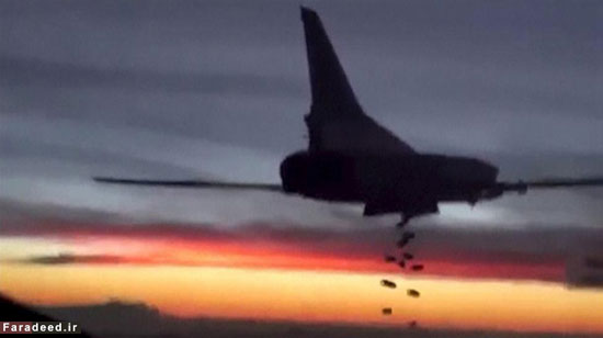 عکس: حملات هوایی روسیه علیه داعش