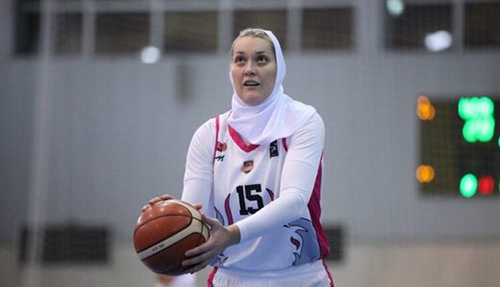 علت حضور بسکتبالیست زن روس در لیگ ایران!