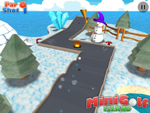 دانلود بازی MiniGolf Island برای iOS