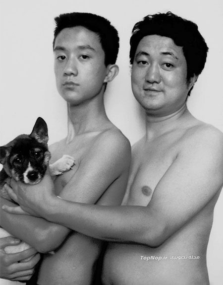 پدر و پسر در طول 28 سال به روایت تصویر