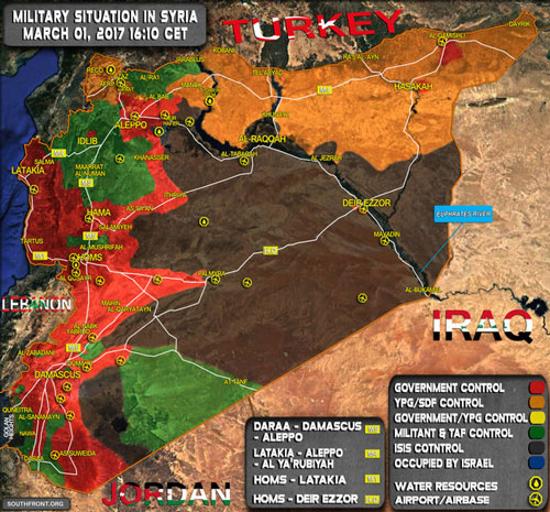 ورود ارتش سوریه به «پالمیرا»