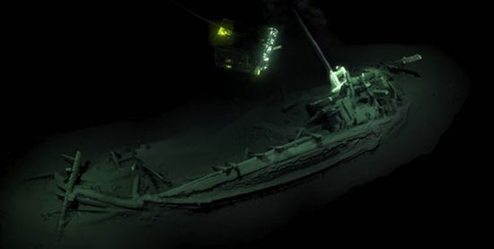 قدیمی‌ترین کشتی جهان در دریای سیاه پیدا شد