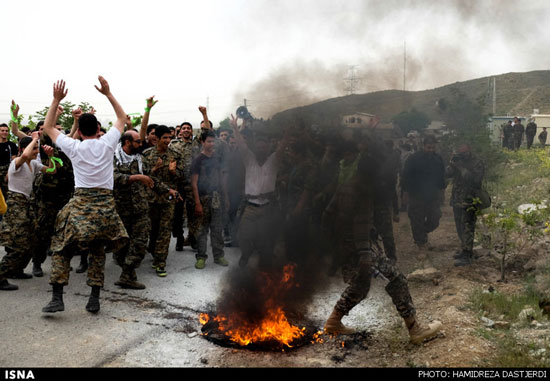 عکس: تمرین مقابله با اغتشاش در مانور سپاه