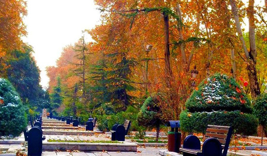 پاییز گردی در پارک های تهران
