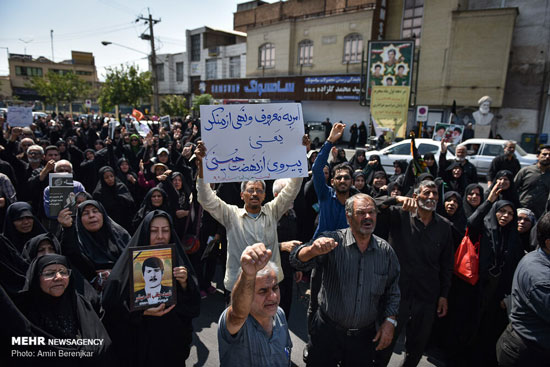 راهپیمایی آمران به معروف در شیراز