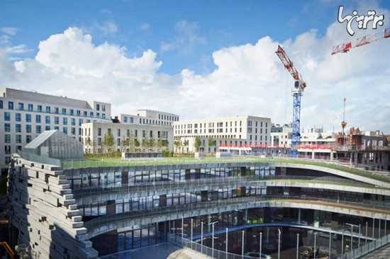 معماری دیدنی مدرسه سبزِ پاریس +عکس