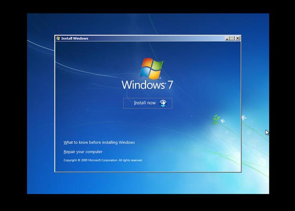 عبور از پسورد Windows 7 در 9 ثانیه