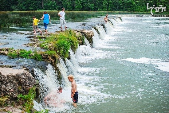 عریض ترین آبشارهای اروپا