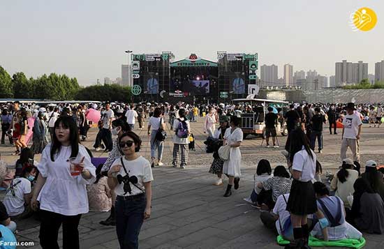 تصاویری از جشنواره موسیقی پرشور در ووهان چین
