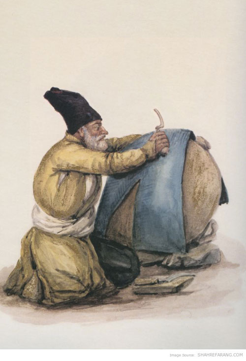 «مرقع اصناف» عهد قاجار +عکس
