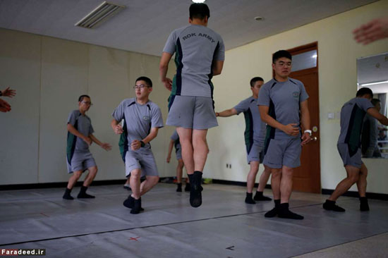 آموزش رقص باله به سربازان!