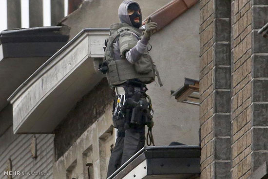 عکس: جستجوی عوامل حملات پاریس