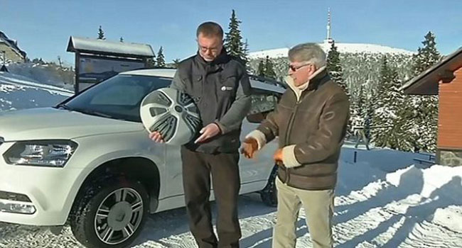 رانندگی در برف با این اختراع جالب و کاربردی