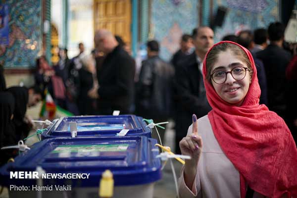 میزان تغییر نظر مردم درباره رای دادن به یک نامزد