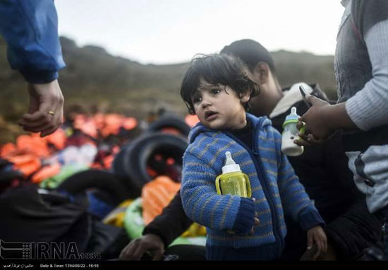 عکس: اوضاع وخیم کودکان پناهجو