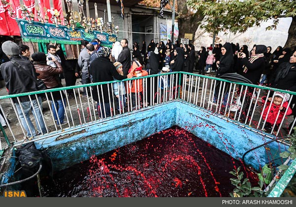 گزارش تصویری از عاشورا، در دربند تهران