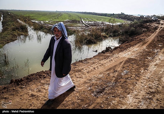 روستا‌های سیل زده شعیبیه در خوزستان