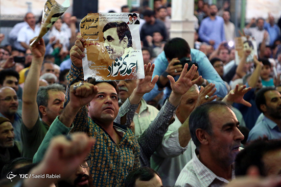 سخنرانی احمدی نژاد در مسجد مسعودیه