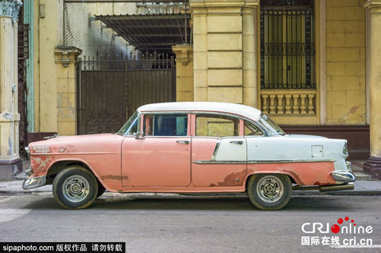 خودروهای عتیقه آمریکایی در کوبا