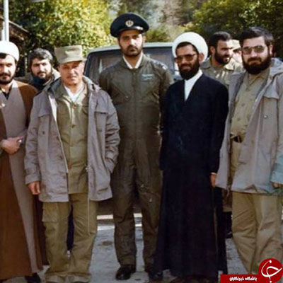 عکس های قدیمی روحانی و هاشمی