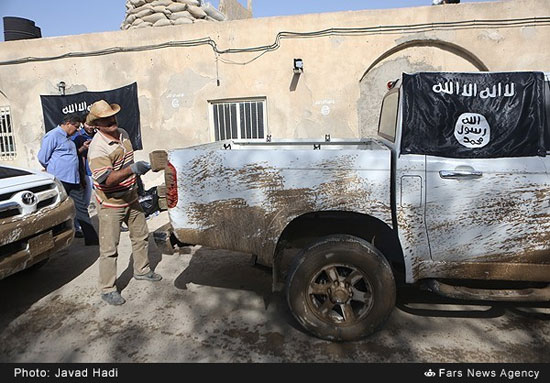 عکس: پشت صحنه یک فیلم درباره داعش