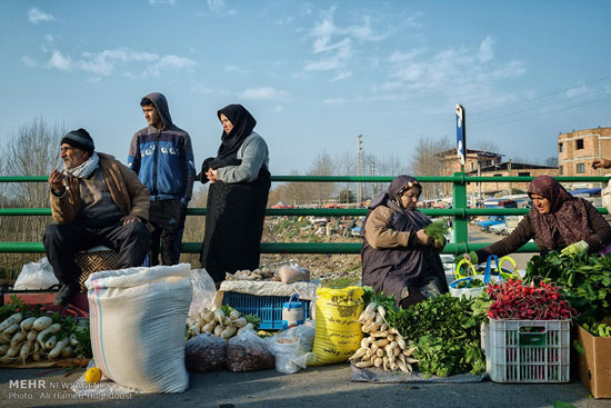 عکس: جمعه بازار محلی جویبار استان مازندران