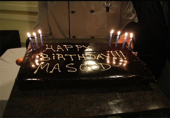 جشن تولد مسعود شجاعی در برزیل +عکس