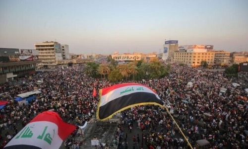 هشتمین روز متوالی تظاهرات در عراق