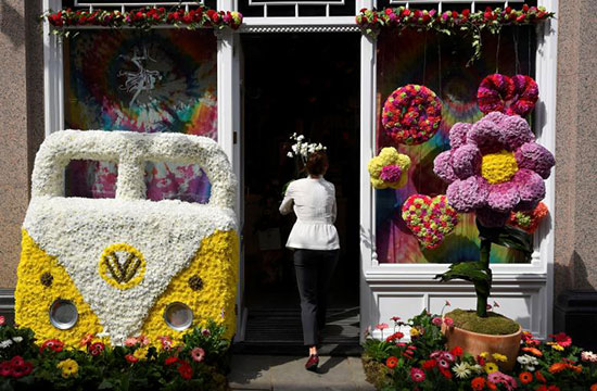 نمایش سالانه «هنر گل» در چلسیِ لندن