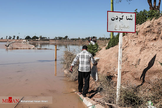 قطع راه ارتباطی چند روستا با شهر در خوزستان
