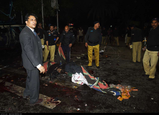 انفجار انتحاری در لاهور پاکستان