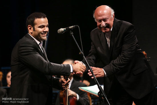 عکس: اجرای ارکستر موسیقی ملی ایران