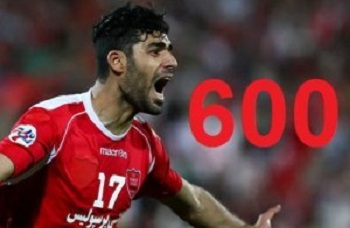رویش هفتصدمین گل پرسپولیس در لیگ برتر