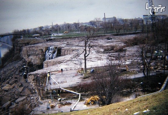 متوقف کردن آبشارهای نیاگارا در سال 1969