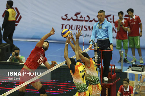 والیبال ایران با قدرت از سدِ هند هم گذشت