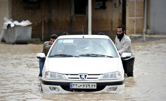 عکس: سیل در خوزستان