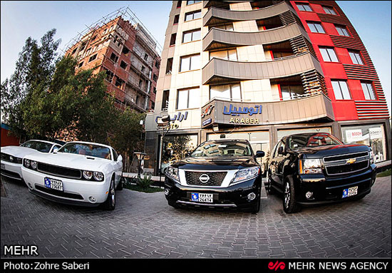 عکس: هیولاهای «پلاک موقت» در ایران
