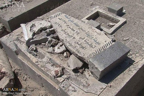 حمله رژیم سعودی به قبرستان یمن +عکس