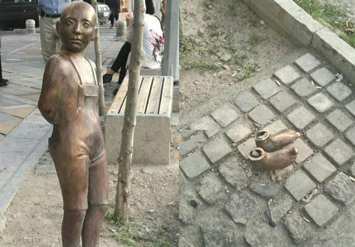 واکنش شهرداری به سرقت مجسمه «کودک»