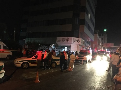 صدای انفجار شدید در غرب تهران