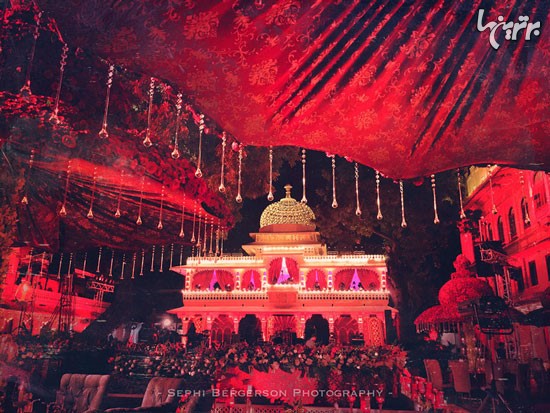 یک جشن عروسی در هندوستان +عکس