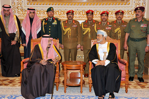 دیدار پادشاه عمان و عربستان با محوریت ایران