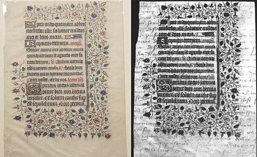 کشف پیام مخفی پشت نسخه خطی قرن ۱۵
