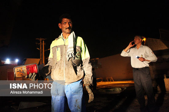 انفجار دو خودرو در جایگاه سی‌ ان‌ جی اهواز