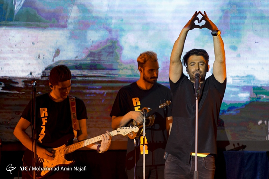 کنسرت محمدرضا گلزار برای مردم همدان