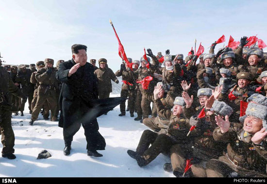 صعود «اون» به بلندترین کوه کره‌ شمالی