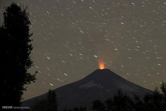 عکس: فعال شدن آتشفشان ویلاریکا