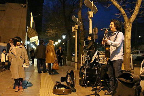 حالِ بدِ موسیقی در خیابان های تهران