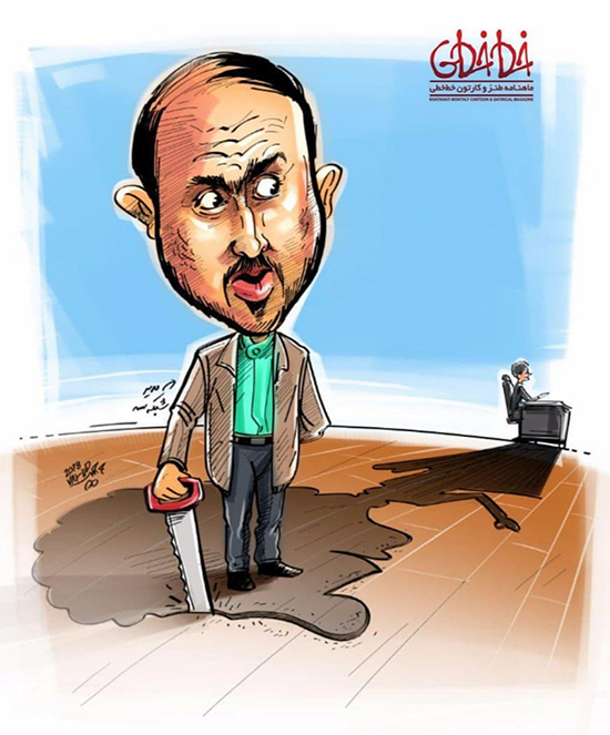 کاریکاتور: تلاش شبکه سه برای حذف فردوسی پور!