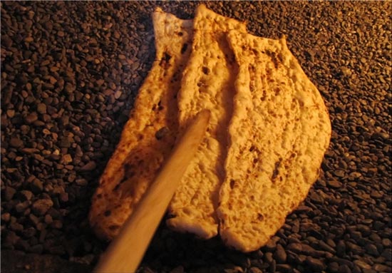 تاریخچه نان سنگک در ایران